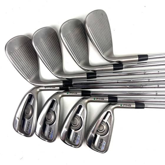 Ping G Series Irons / 5-SW+UW / CFS Distance Stiff Flex