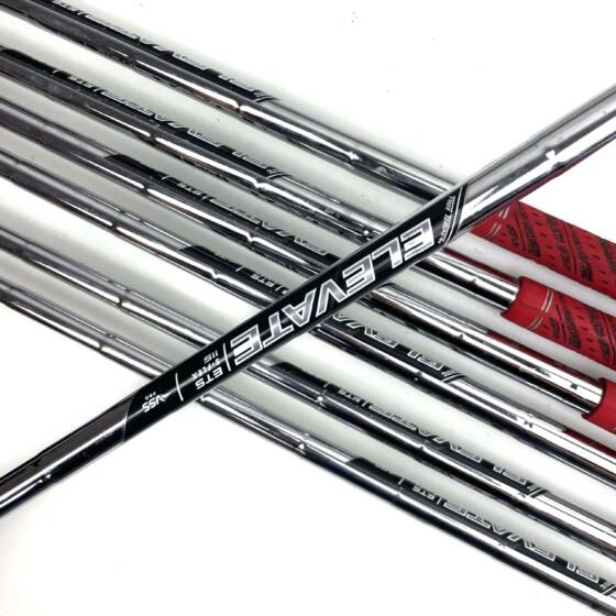 Callaway Apex DCB 21 Irons / 5-PW + AW / Elevate 115 Stiff flex