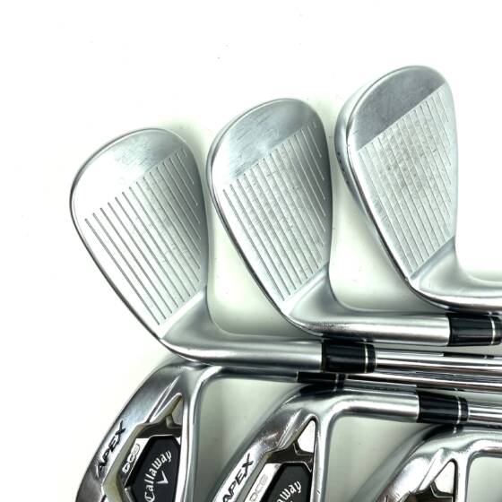 Callaway Apex DCB 21 Irons / 5-PW + AW / Elevate 115 Stiff flex