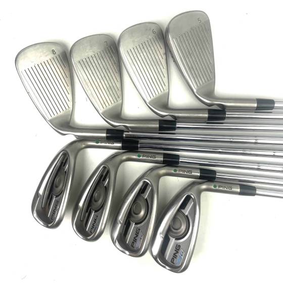 Ping G Series Irons / 5-SW+UW / CFS Distance Stiff Flex