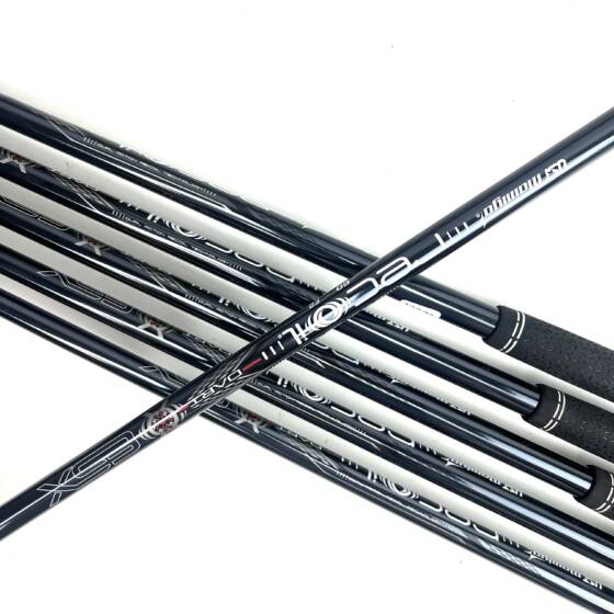 Mizuno JPX925 Black Forged Irons / 6-GW / Recoil Dart 60 Senior Flex