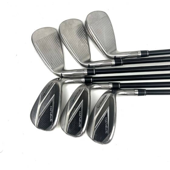 Taylormade Stealth Irons / 6-AW / Helium 60I Regular Flex