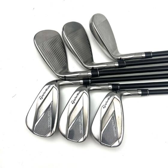 Taylormade Stealth Irons / 6-AW / Helium 60I Regular Flex