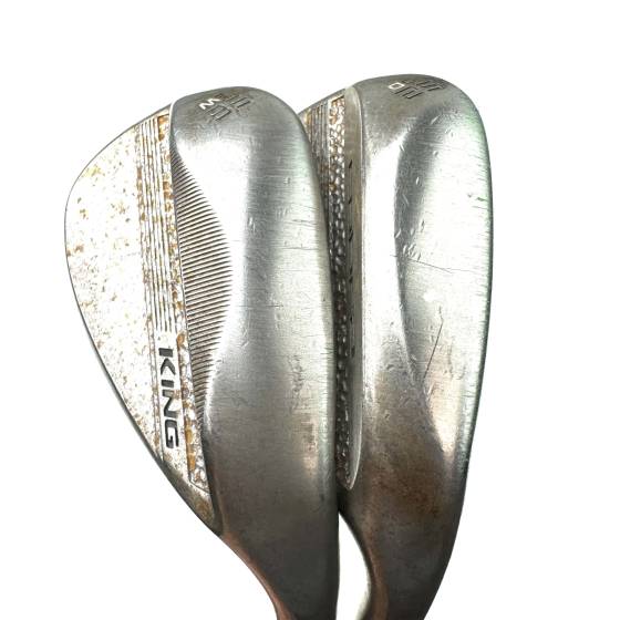 Cobra King Versatile Raw Wedges / 52 & 58 Degree / KBS $-Taper 120 Stiff Fex