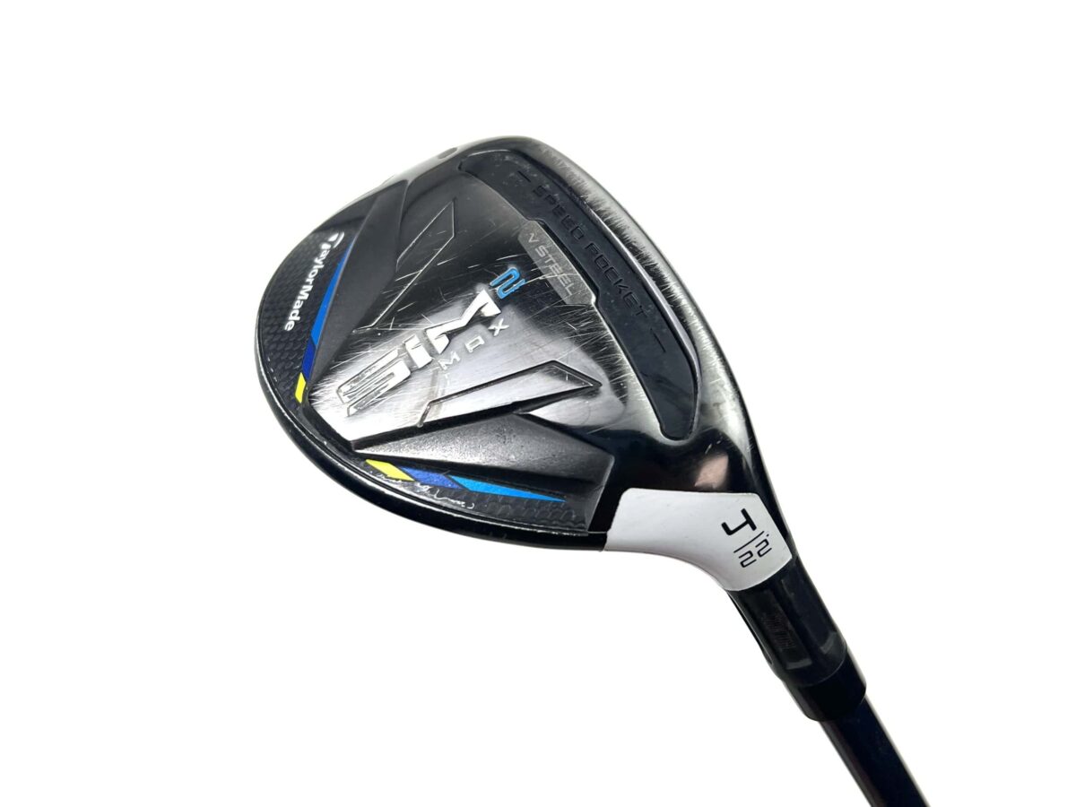 Taylormade Sim2 Max 4 Hybrid / 22 Degree / Ventus 7S Stiff Flex