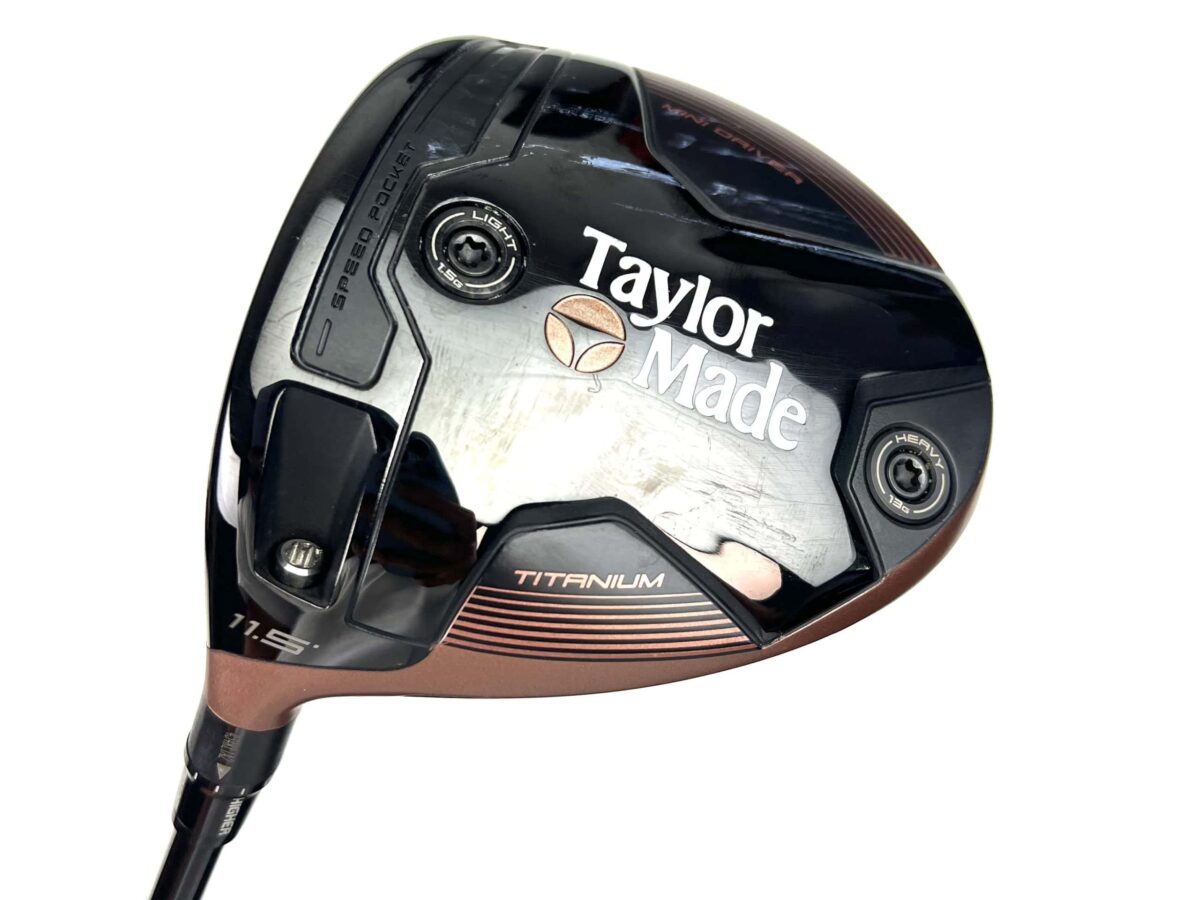 Left Handed Taylormade BRNR Mini Copper Driver / 11.5 Degree