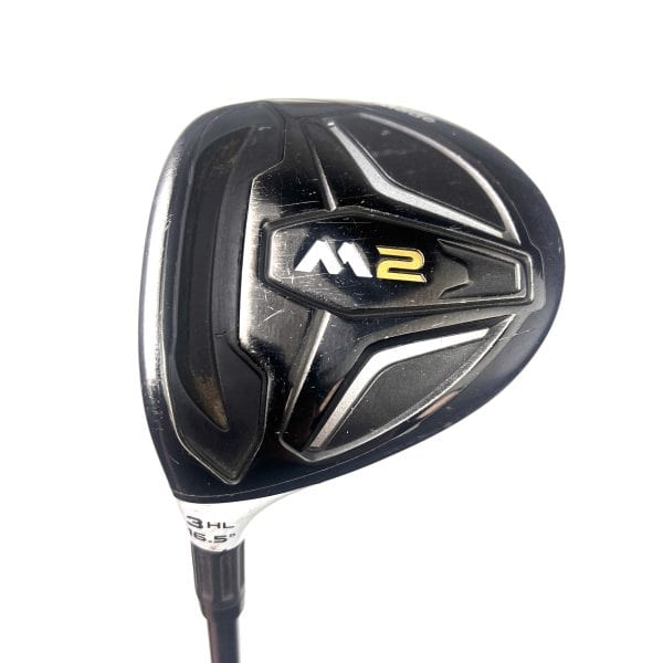 Left Handed Taylormade M2 2016 3 Wood / 16.5 Degree / REAX 65 Regular Flex