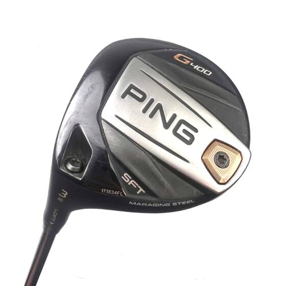 Left Handed Ping G400 SFT 3 Wood / 16 Degree / Alta CB 55 Senior Flex