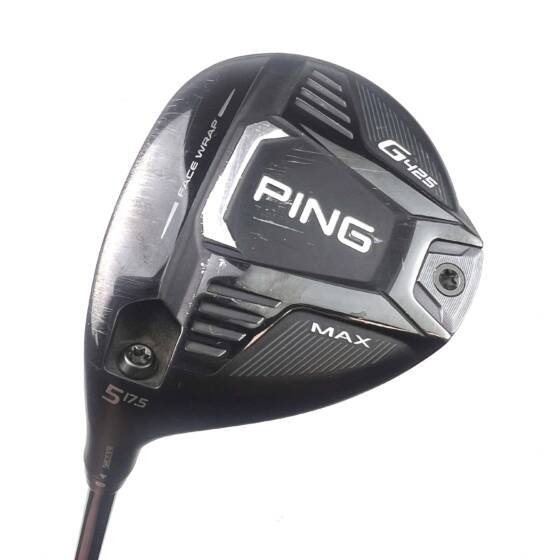 Left Handed Ping G425 Max 5 Wood / 17.5 Degree / Hzrdus RDX Smoke Regular Flex