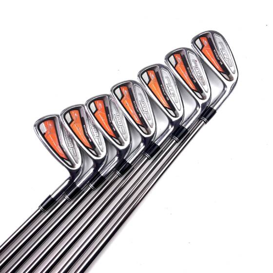 Cobra AMP Forged Irons / 4-PW / Recoil ESX 460 F4 Stiff Flex