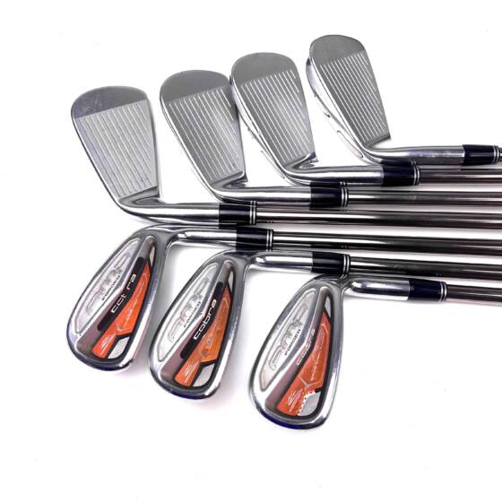 Cobra AMP Forged Irons / 4-PW / Recoil ESX 460 F4 Stiff Flex