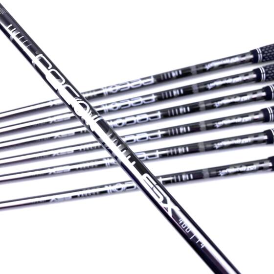 Cobra AMP Forged Irons / 4-PW / Recoil ESX 460 F4 Stiff Flex