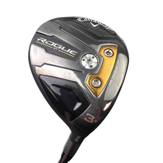Callaway Rogue ST LS 3+ Wood / 13.5 Degree / Hzrdus Smoke IM10 Stiff Flex