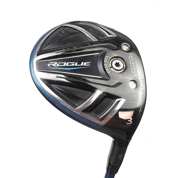 Callaway Rogue Sub Zero 3 Wood / 15 Degree / Evenflow 6.0 Stiff Flex