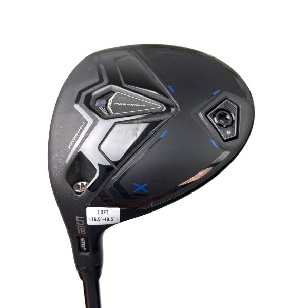 Left Handed Cobra Darkspeed X 5 Wood / 18 Degree / Linq Blue 6F3 Regular Flex