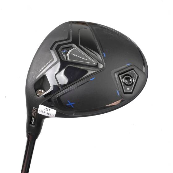 Left Handed Cobra Darkspeed X 5 Wood / 18 Degree / Linq Blue 6F3 Regular Flex