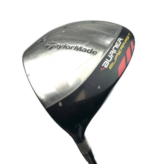 Left Handed Taylormade Burner Superfast Driver / 9.5 Degree / Graphite Design 65 Stiff Flex