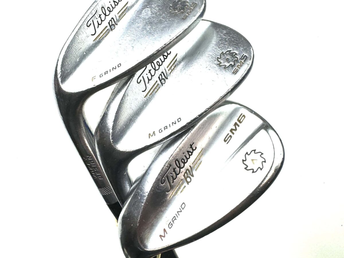 Vokey Wedges Vokey Sm5 M Grind Tour Chrome Sm5 Wedges Titleist