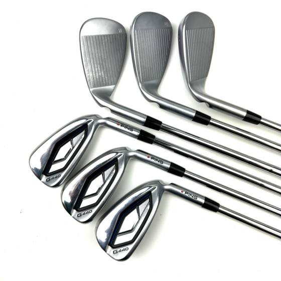 Ping G440 Irons / 7-UW + 52 / KBS Tour 110 Regular Flex