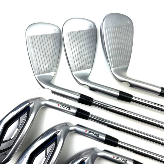 Ping G440 Irons / 7-UW + 52 / KBS Tour 110 Regular Flex