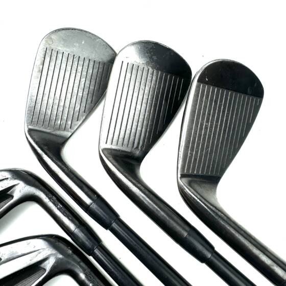 Titleist T100 2021 Black Irons / 4-PW / AMT Tour White X-100 X-Stiff Flex