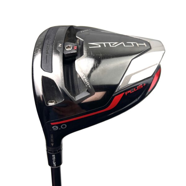 Left Handed Taylormade Stealth Plus Driver / 9 Degree / Speeder 57 Regular Flex