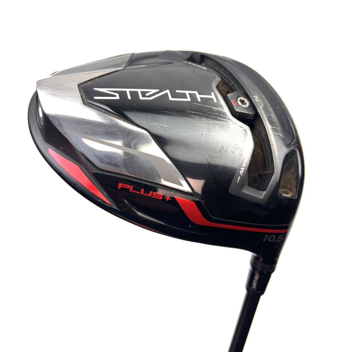 Taylormade Stealth Plus Driver / 10.5 Degree / Hzrdus Smoke RDX