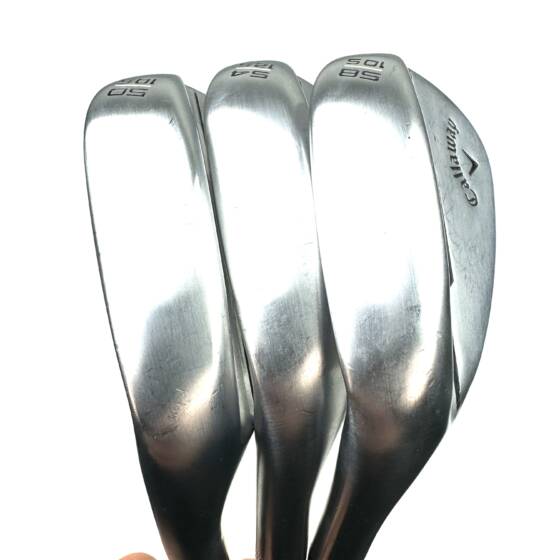 Left Handed Callaway Opus Wedge Set / 50, 54, 58 Degree / Dynamic Gold Mid Wedge Flex