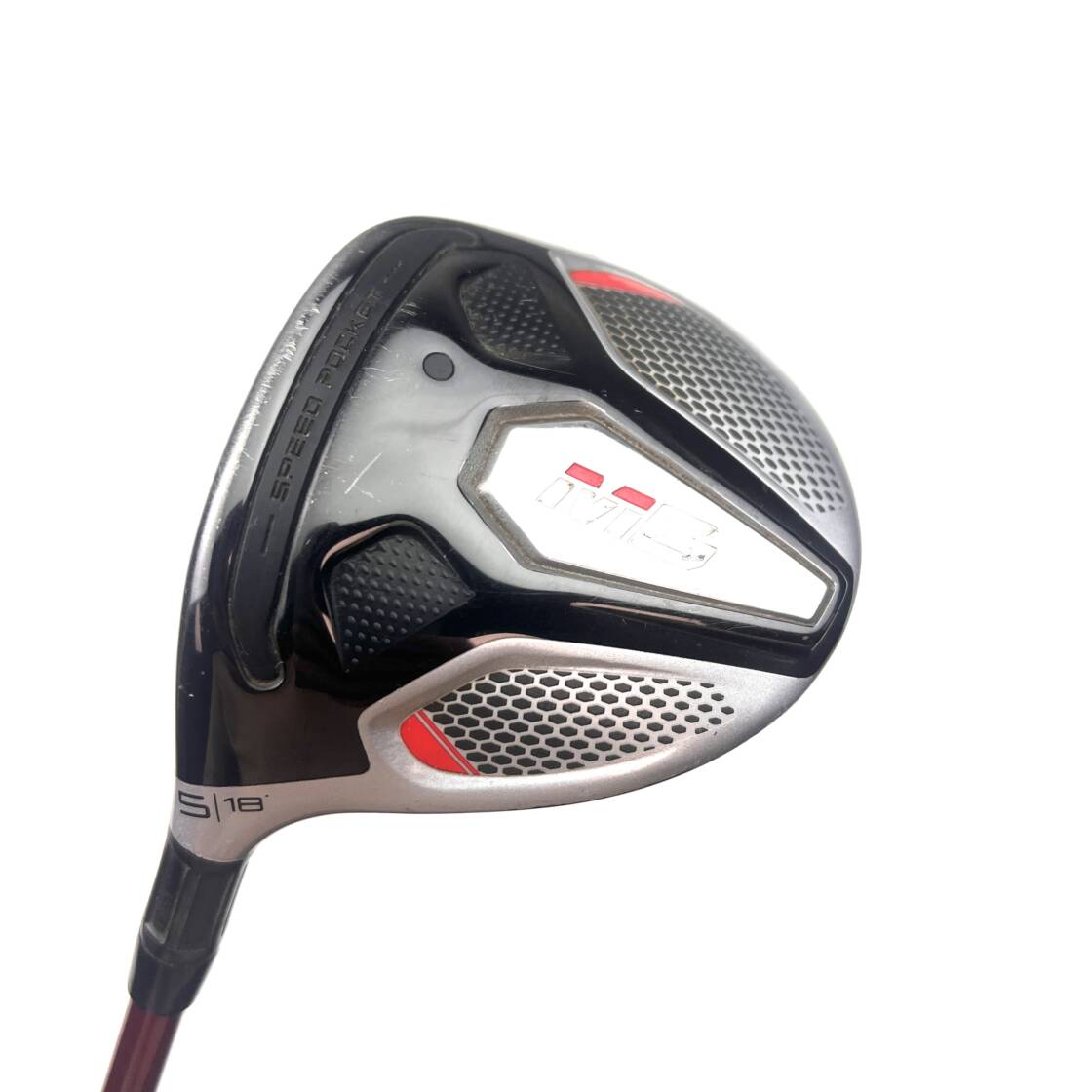 Left Handed Taylormade M6 5 Wood / 18 Degree / Oban Iwasa 75 Stiff