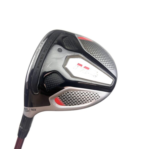 Left Handed Taylormade M6 5 Wood / 18 Degree / Oban Iwasa 75 Stiff Flex