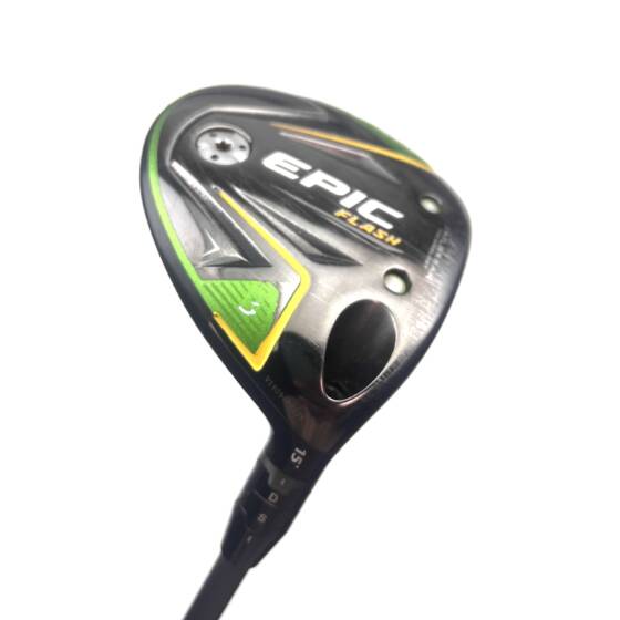 Callaway Epic Flash 3 Wood / 15 Degree / Hzrdus Smoke Stiff Flex