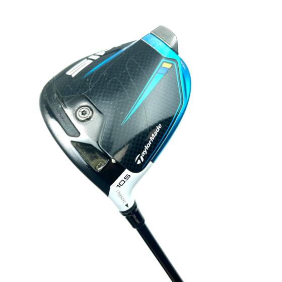 Left Handed Taylormade Sim2 Driver / 10.5 Degree / HZRDUS Smoke RDX X-Stiff Flex