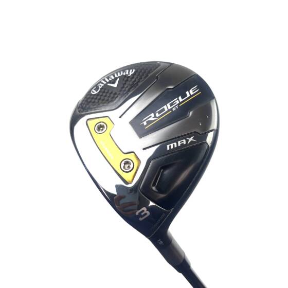 Left-Hand Callaway Rogue ST Max 3 Wood / 15 Degree / Tensei Blue AV Series 65 Regular Flex