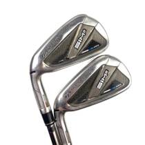 Left Handed Taylormade Sim2 Max Irons / 5-AW / Recoil ESX 460 Stiff Flex