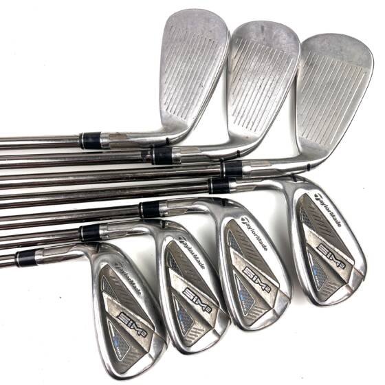 Left Handed Taylormade Sim2 Max Irons / 5-AW / Recoil ESX 460 Stiff Flex