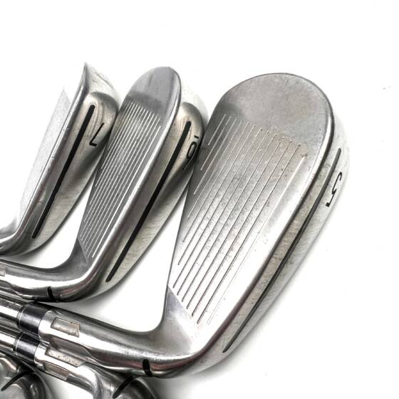 Left Handed Taylormade Sim2 Max Irons / 5-AW / Recoil ESX 460 Stiff Flex