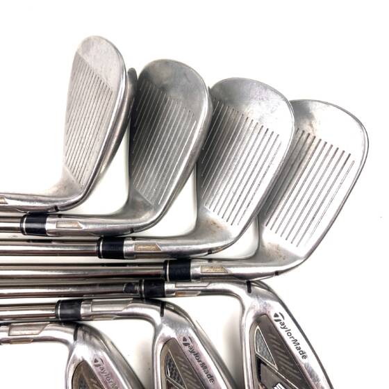 Left Handed Taylormade Sim2 Max Irons / 5-AW / Recoil ESX 460 Stiff Flex