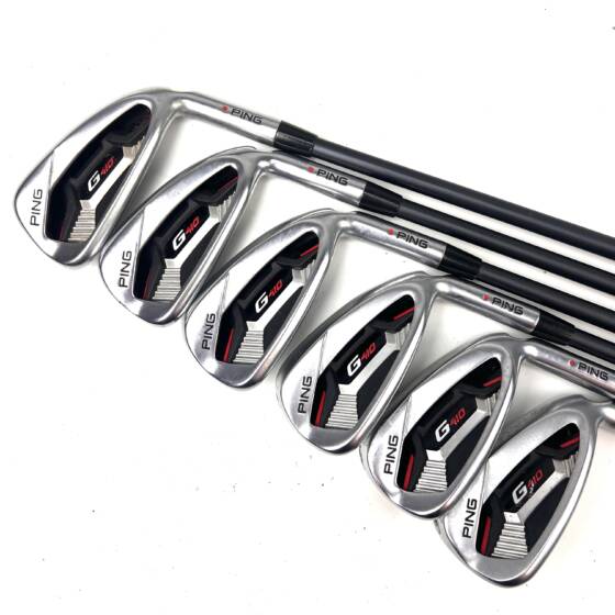 Ping G410 Irons / 6-PW + AW / Alta CB Senior Flex