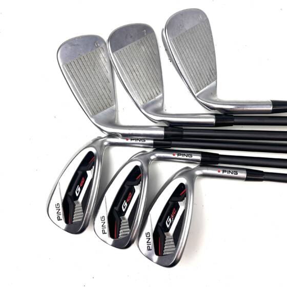 Ping G410 Irons / 6-PW + AW / Alta CB Senior Flex