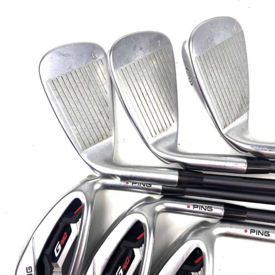 Ping G410 Irons / 6-PW + AW / Alta CB Senior Flex