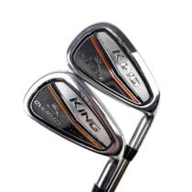 Cobra King Oversized (OS) Irons / 5-SW + GW / Recoil ES 460 F3 Regular Flex