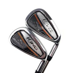 Cobra King Oversized (OS) Irons / 5-SW + GW / Recoil ES 460 F3 Regular Flex