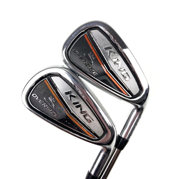 Cobra King Oversized (OS) Irons / 5-SW + GW / Recoil ES 460 F3 Regular Flex