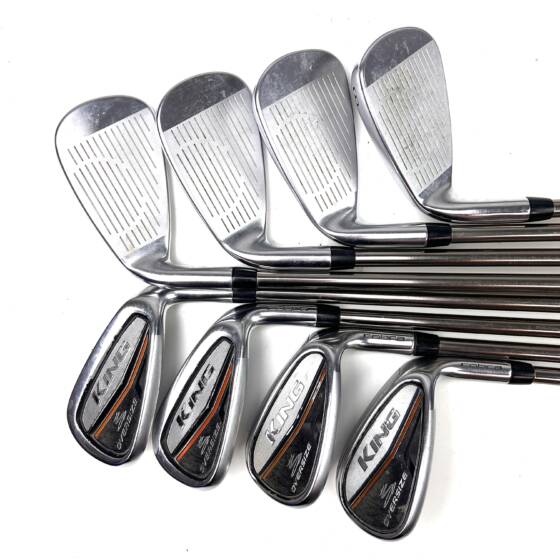 Cobra King Oversized (OS) Irons / 5-SW + GW / Recoil ES 460 F3 Regular Flex