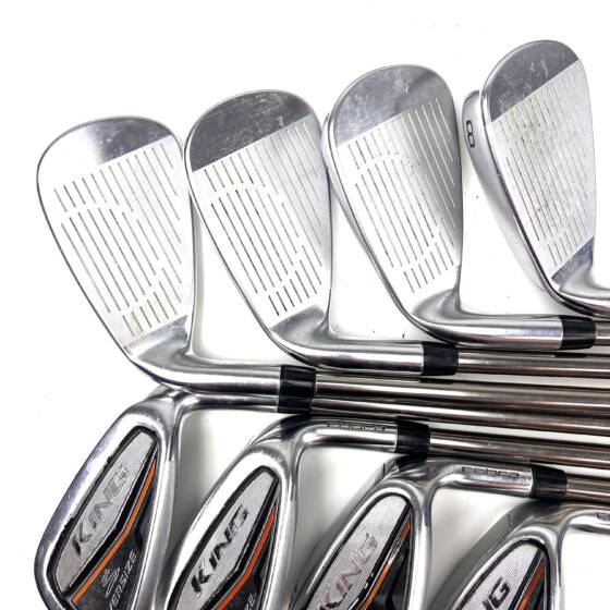 Cobra King Oversized (OS) Irons / 5-SW + GW / Recoil ES 460 F3 Regular Flex
