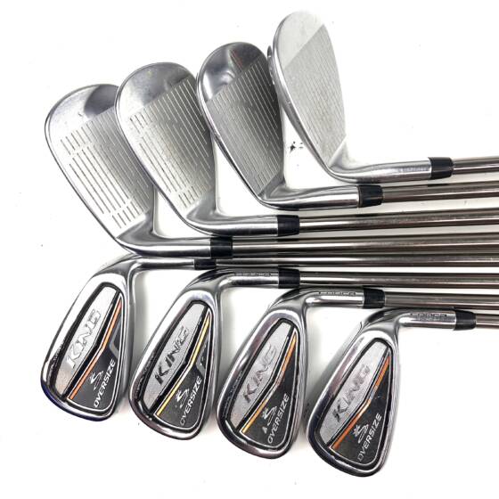 Cobra King Oversized (OS) Irons / 5-SW + GW / Recoil ES 460 F3 Regular Flex