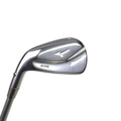 Left Handed Mizuno Pro 245 7 Iron / 30 Degree / KBS Tour C-Taper 110 Stiff Flex / Demo