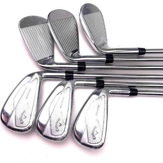 New Callaway Elyte Irons / 5-PW / Vector 90 Stiff Flex