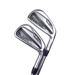 Titleist T100 2019 Irons / 4-PW / AMT White S300 Stiff Flex