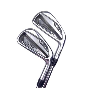 Titleist T100 2019 Irons / 4-PW / AMT White S300 Stiff Flex